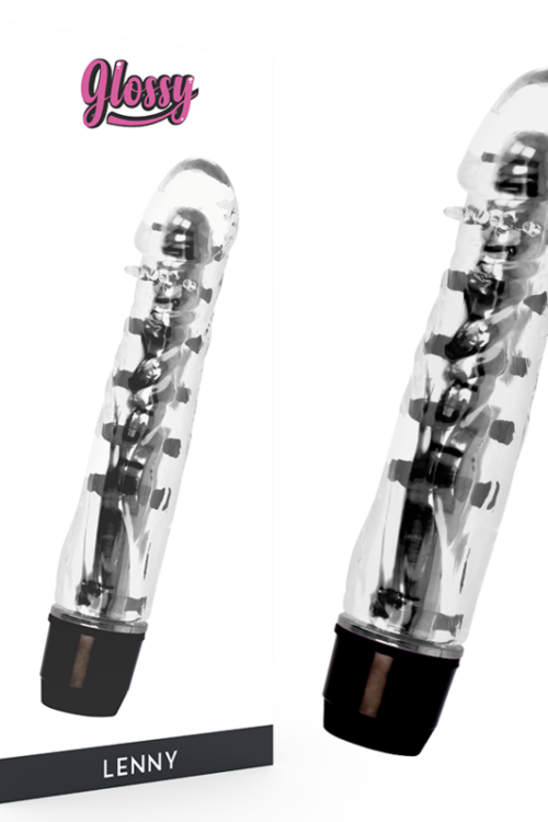 GLOSSY – LENNY VIBRADOR NEGRO