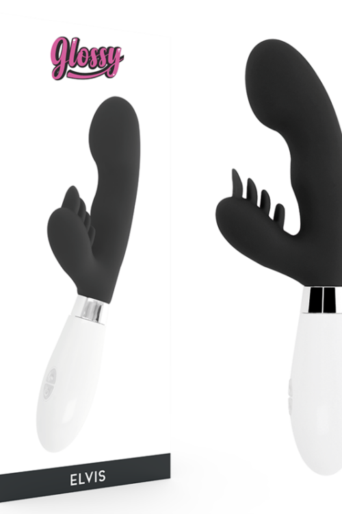 GLOSSY – ELVIS RABBIT NEGRO