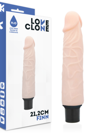 LOVECLONE - FINN VIBRADOR REALÍSTICO SELF LUBRICATION 21.2 CM -O- 3.8 CM