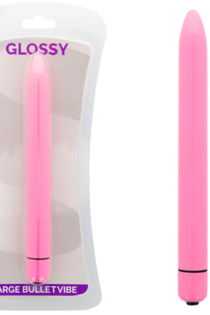 GLOSSY - SLIM VIBRADOR ROSA INTENSO