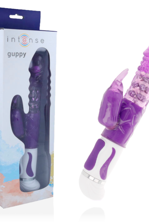 INTENSE – GUPPY VIBRADOR ROTADOR LILA
