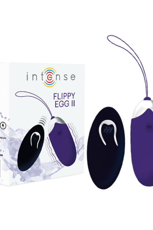 INTENSE – FLIPPY II HUEVO RECARGABLE REMOTO LILA