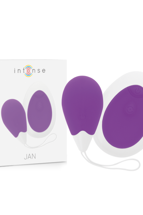 INTENSE – JAN HUEVO VIBRADOR CONTROL REMOTO LILA