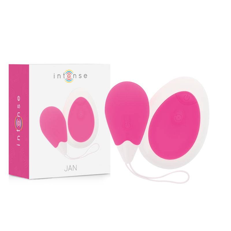 INTENSE – JAN HUEVO VIBRADOR CONTROL REMOTO ROSA
