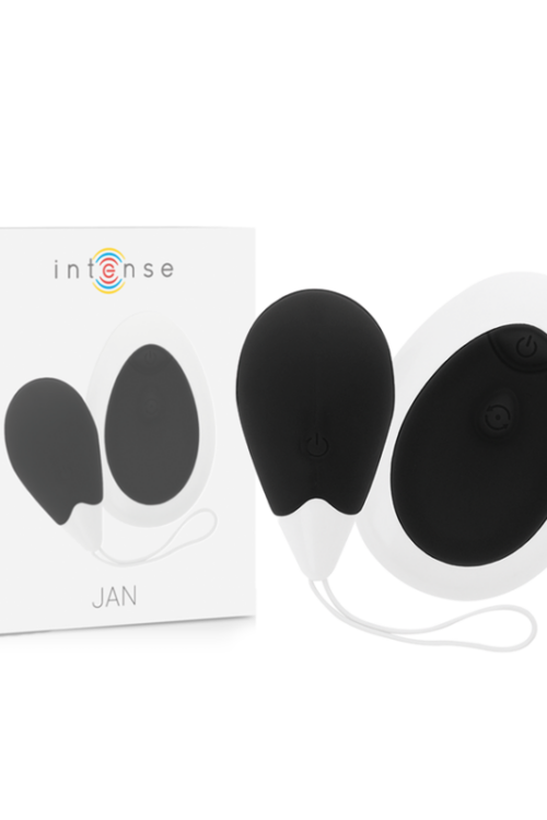 INTENSE – JAN HUEVO VIBRADOR CONTROL REMOTO NEGRO