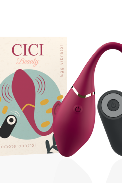 CICI BEAUTY – PREMIUM SILICONE EGG VIBRATOR REMOTE CONTROL