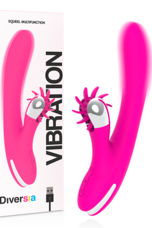 DIVERSIA - BUNNY VIBRATING 24 CM