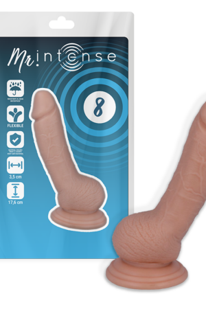 MR INTENSE - 8 PENE REALÍSTICO 17.6 CM -O- 3.5 CM