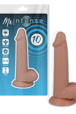 MR INTENSE - 10 PENE REALÍSTICO 18 CM -O- 3.4 CM