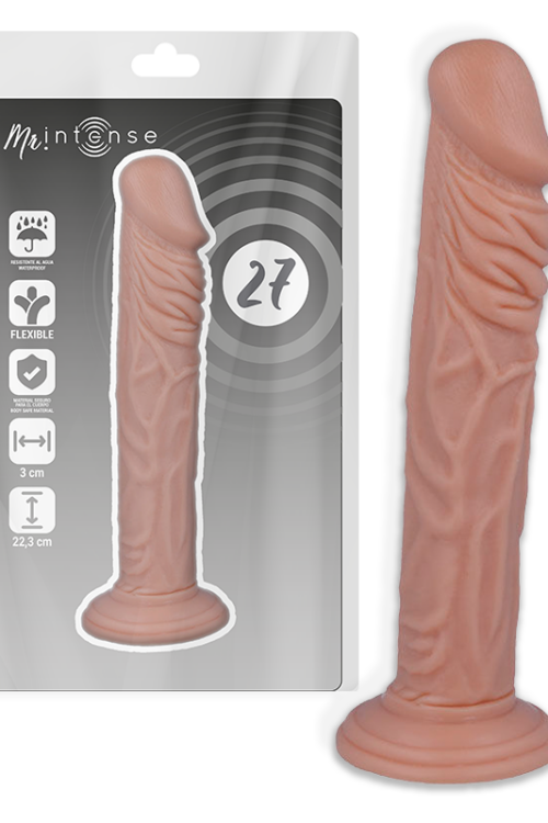MR INTENSE – 27 PENE REALÍSTICO 22.3 CM -O- 4 CM