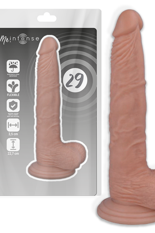 MR INTENSE – 29 PENE REALÍSTICO 22.7 CM -O- 3.5 CM