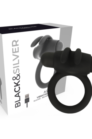 BLACK&SILVER - AGRON ANILLO 2.O