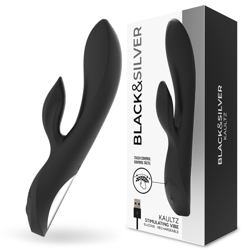 BLACK&SILVER - KAULTZ VIBRADOR CONTROL TOUCH - Imagen 3
