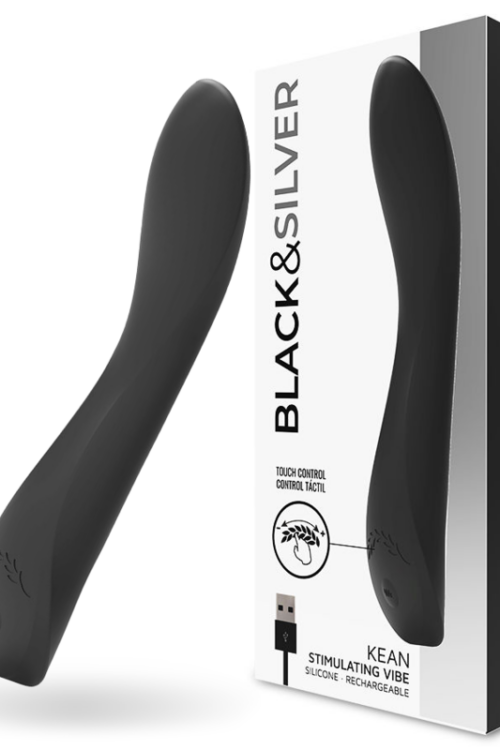 BLACK&SILVER – KEAN VIBRADOR TOUCH CONTROL