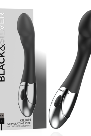 BLACK&SILVER - KILIAN VIBRADOR PUNTO G