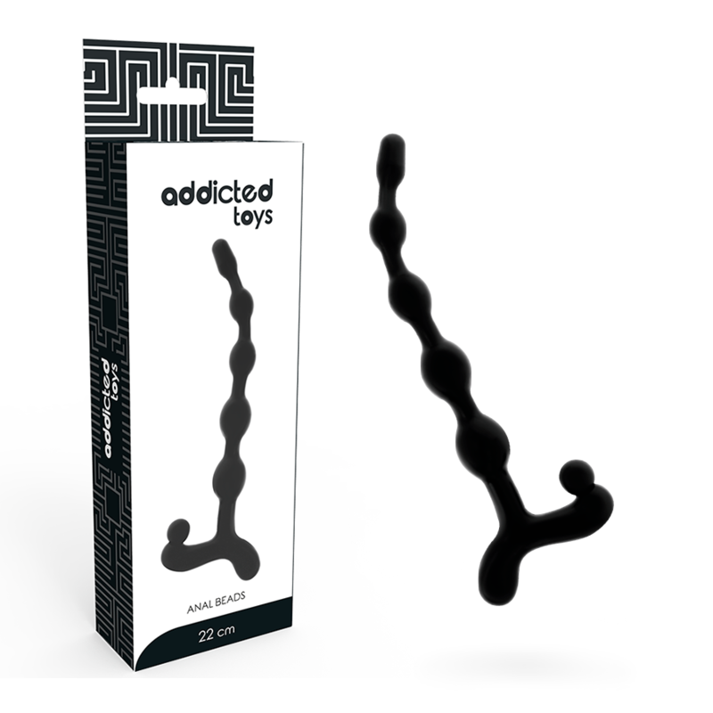 ADDICTED TOYS - BOLAS ANALES 22 CM NEGRO - Imagen 6