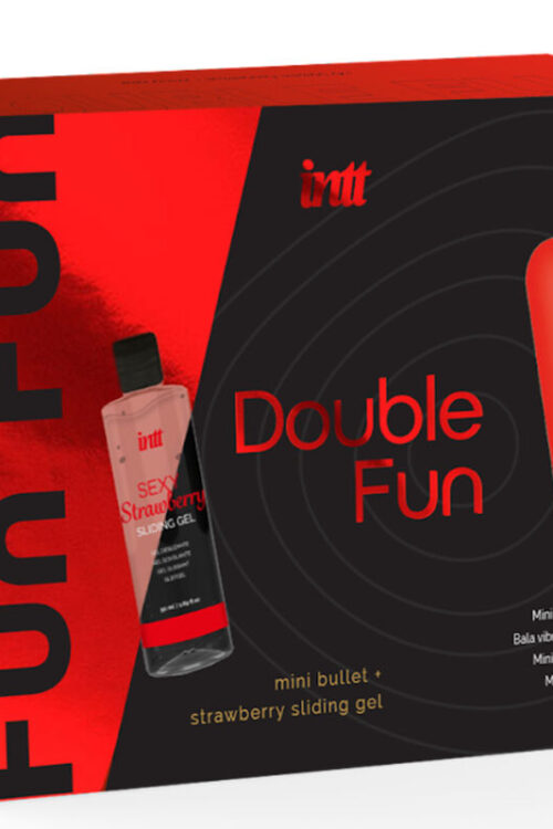 INTT RELEASES – DOUBLE FUN KIT CON BALA VIBRADORA Y GEL DE MASAJE FRESA