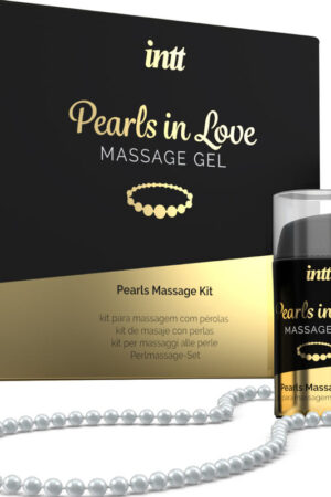INTT MASSAGE & ORAL SEX - PEARLS IN LOVE CON COLLAR DE PERLAS Y GEL DE SILICONA