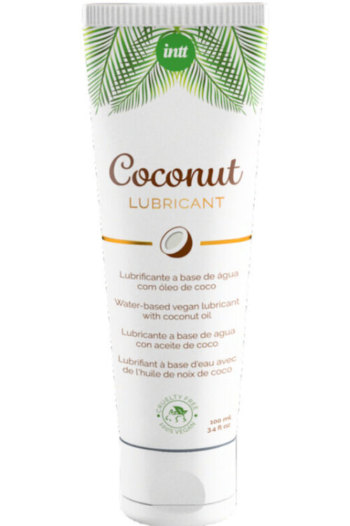 INTT – LUBRICANTE VEGANO A BASE DE AGUA CON SABOR INTENSO A COCO