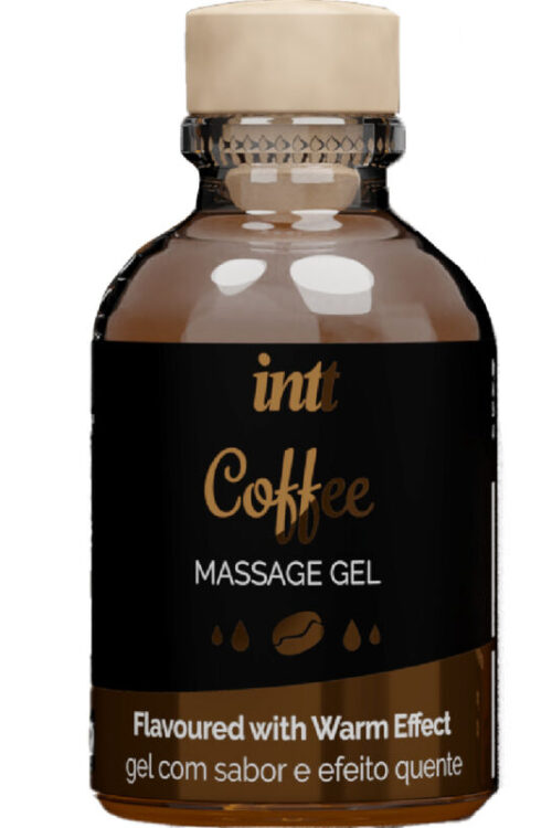 INTT MASSAGE & ORAL SEX – GEL DE MASAJE SABOR A CAFÉ EFECTO CALOR