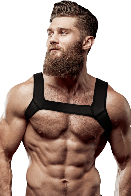 FETISH SUBMISSIVE ATTITUDE – ARNÉS NEOPRENO PECHO HOMBRE TALLA L