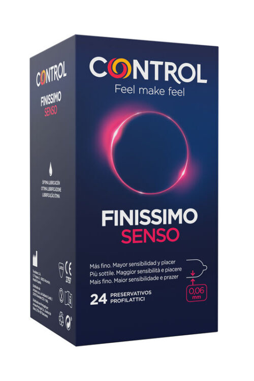 CONTROL – SENSO PRESERVATIVOS 24 UNIDADES
