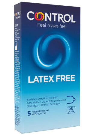 CONTROL - FREE SIN LATEX PRESERVATIVOS 5 UNIDADES