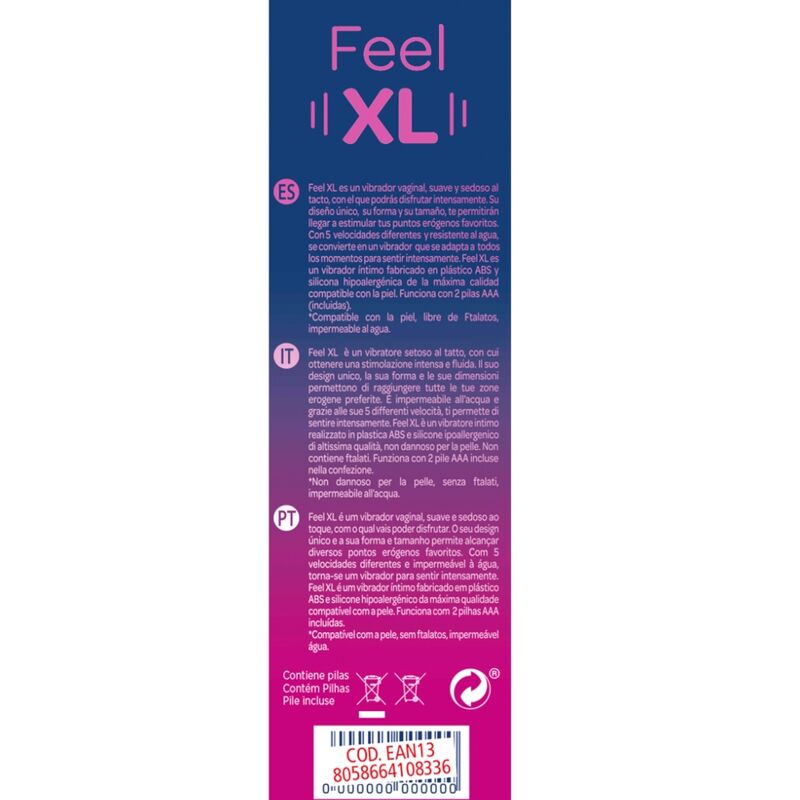 CONTROL - FEEL XL BALA VIBRADORA - Imagen 3