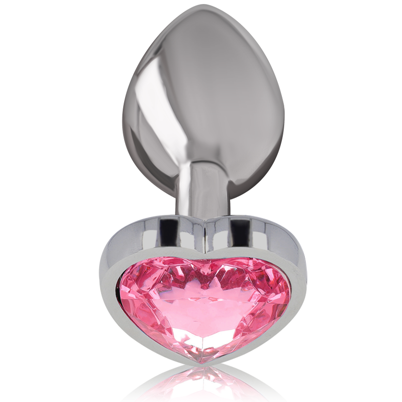 INTENSE - PLUG ANAL METAL ALUMINIO CORAZÓN ROSA TALLA M - Imagen 6