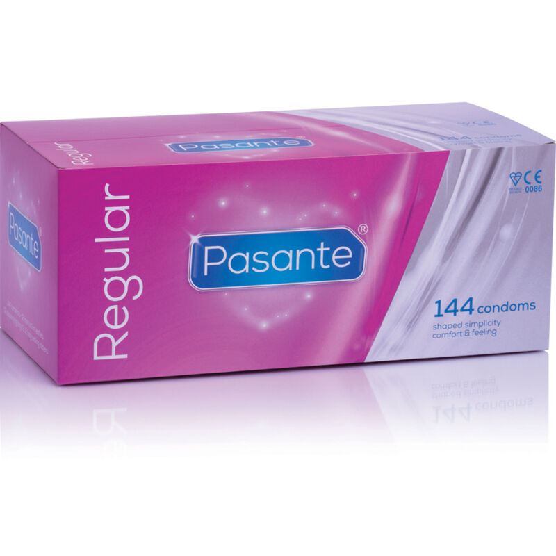 PASANTE – CONDOM GAMA REGULAR 144 UNIDADES