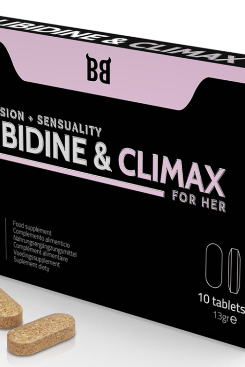 BLACK BULL – LIBIDINE & CLIMAX AUMENTO LÍBIDO PARA MUJER 10 CÁPSULAS