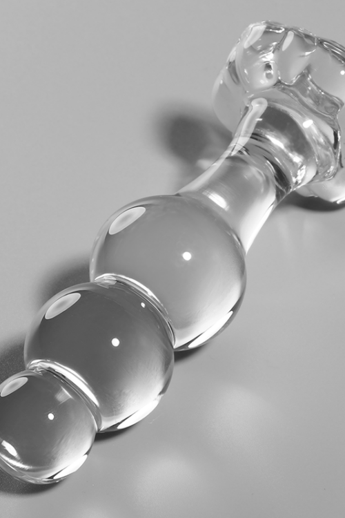 NEBULA SERIES BY IBIZA – MODELO 1 PLUG CRISTAL TRANSPARENTE 10.5 CM -O- 3 CM