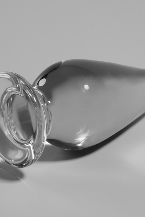 NEBULA SERIES BY IBIZA – MODELO 4 PLUG CRISTAL TRANSPARENTE 11 CM -O- 5 CM