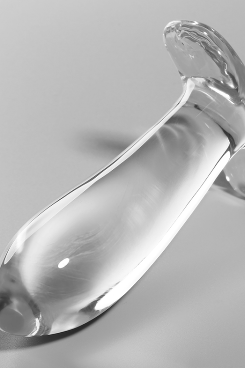 NEBULA SERIES BY IBIZA – MODELO 5 PLUG CRISTAL TRANSPARENTE 12.5 CM -O- 3.5 CM
