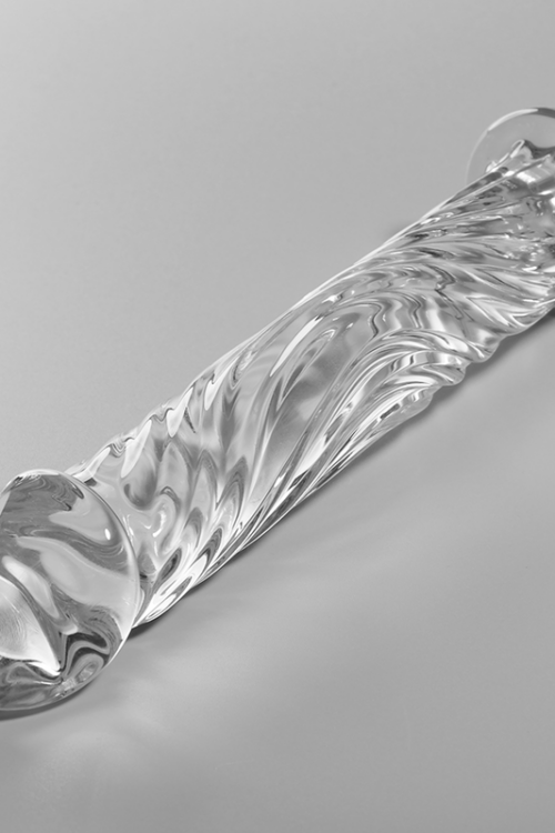 NEBULA SERIES BY IBIZA – MODELO 12 DILDO CRISTAL TRANSPARENTE 17 CM -O- 3.5 CM