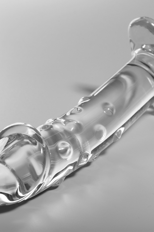 NEBULA SERIES BY IBIZA – MODELO 19 DILDO CRISTAL TRANSPARENTE 18.5 CM -O- 4 CM