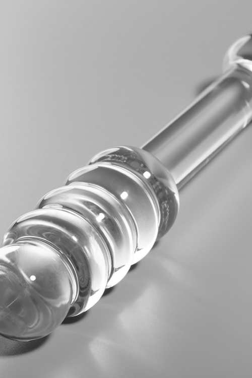 NEBULA SERIES BY IBIZA – MODELO 20 DILDO CRISTAL TRANSPARENTE 20.5 CM -O- 3 CM
