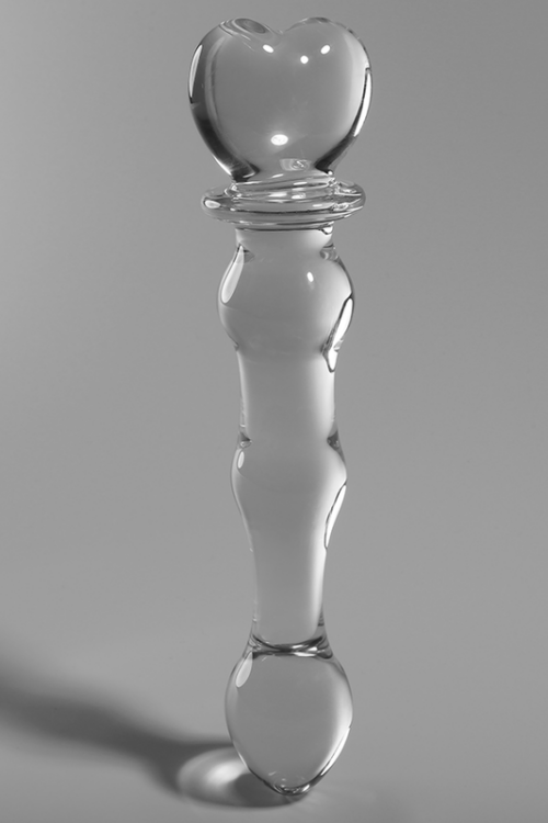 NEBULA SERIES BY IBIZA – MODELO 21 DILDO CRISTAL TRANSPARENTE 20.5 CM -O- 3.5 CM