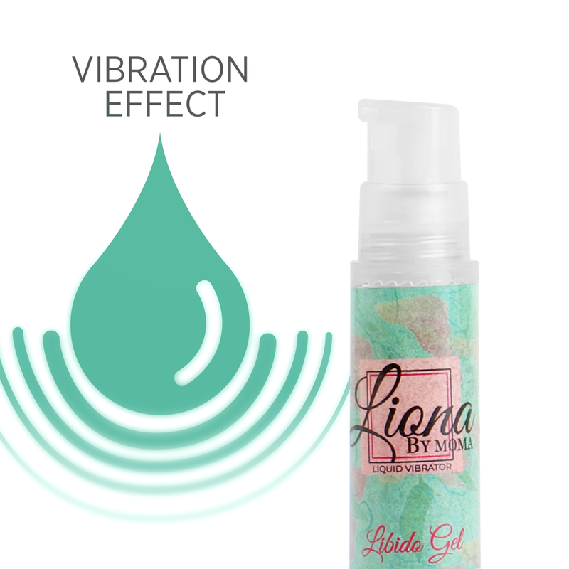 LIONA BY MOMA - VIBRADOR LIQUIDO LIBIDO GEL 6 ML - Imagen 3