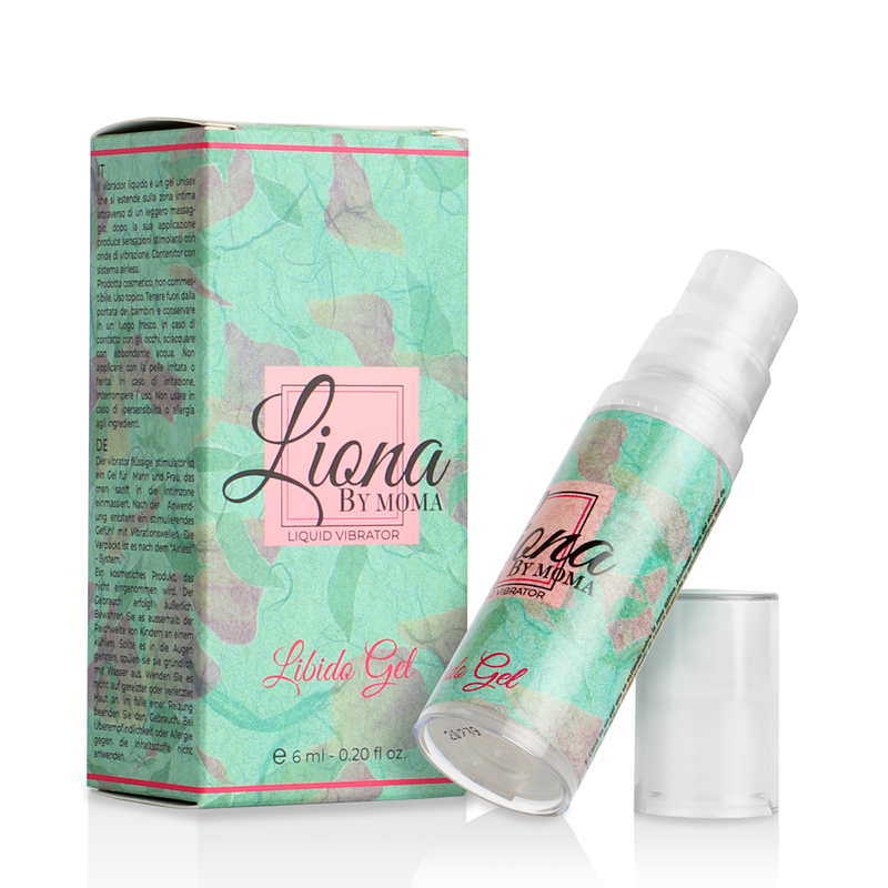 LIONA BY MOMA – VIBRADOR LIQUIDO LIBIDO GEL 6 ML
