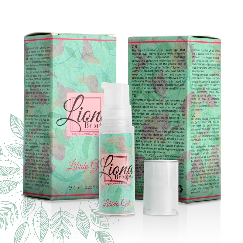 LIONA BY MOMA - VIBRADOR LIQUIDO LIBIDO GEL 6 ML - Imagen 4