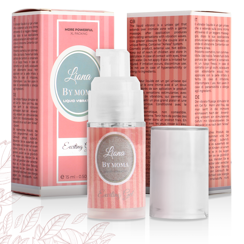 LIONA BY MOMA - VIBRADOR LIQUIDO EXCITING GEL 15 ML - Imagen 5