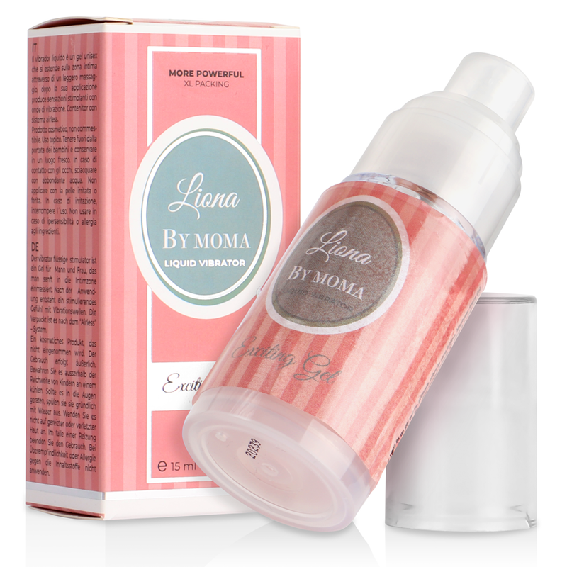 LIONA BY MOMA – VIBRADOR LIQUIDO EXCITING GEL 15 ML