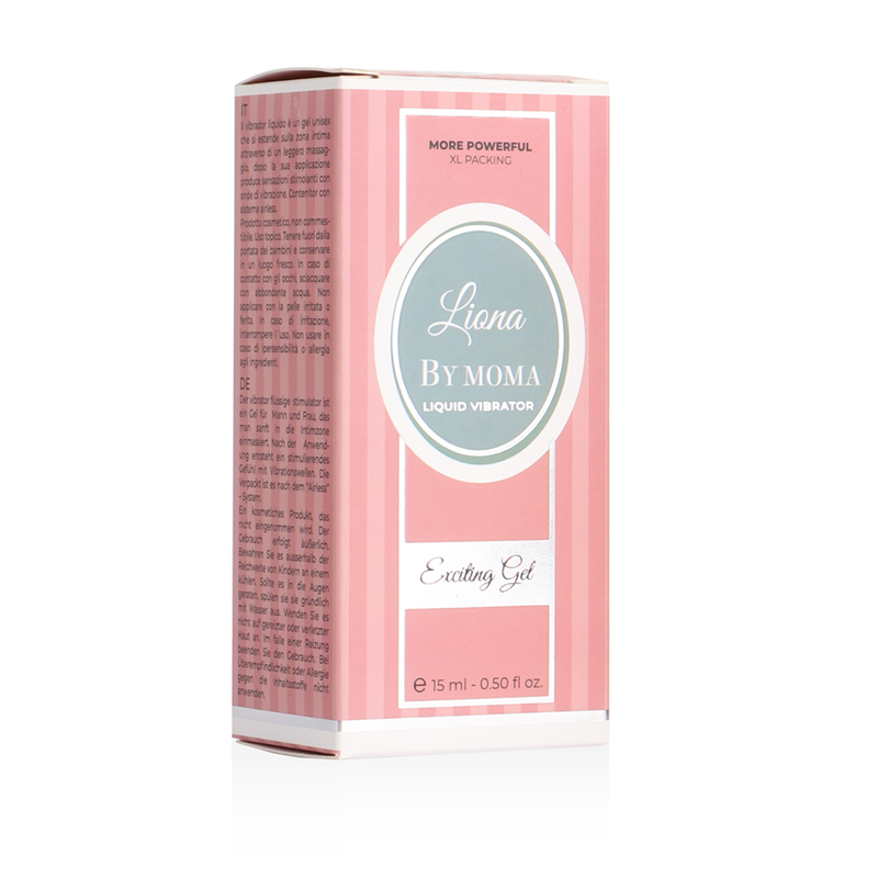 LIONA BY MOMA - VIBRADOR LIQUIDO EXCITING GEL 15 ML - Imagen 2