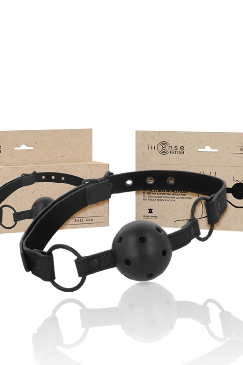 INTENSE – FETISH BOZAL DE CUERO VEGANO