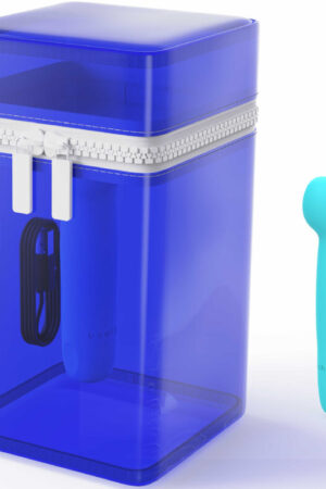 B SWISH - BCUTE CURVE INFINITE CLASSIC EDICION LIMITADA VIBRADOR RECARGABLE SILICONA AZUL