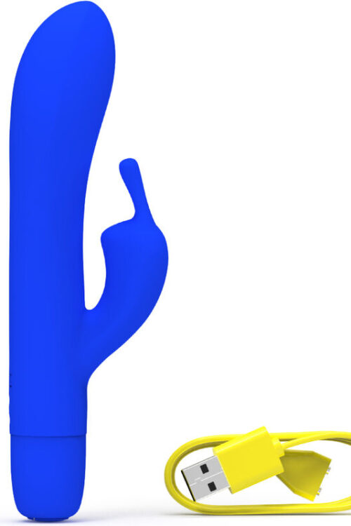 B SWISH – BWILD BUNNY INFINITE CLASSIC VIBRADOR RECARGABLE SILICONA AZUL