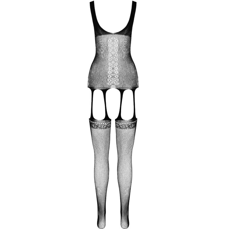 PASSION - ECO COLLECTION BODYSTOCKING ECO BS007 NEGRO - Imagen 5