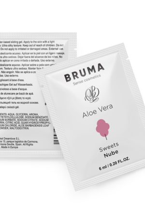 BRUMA - 6 ML GEL DESLIZANTE CON ALOE VERA SABOR A NUBE