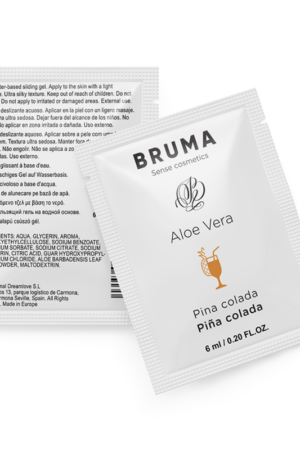 BRUMA - 6 ML GEL DESLIZANTE CON ALOE VERA SABOR A PIÑA COLADA